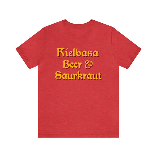 Kielbasa, Beer & Saurkraut Tee