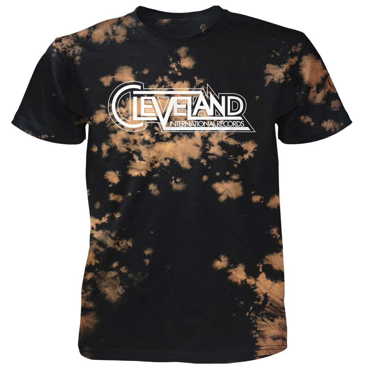 Cleveland International Black Tie-Dye T-Shirt