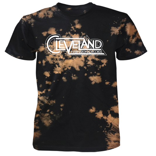 Cleveland International Black Tie-Dye T-Shirt